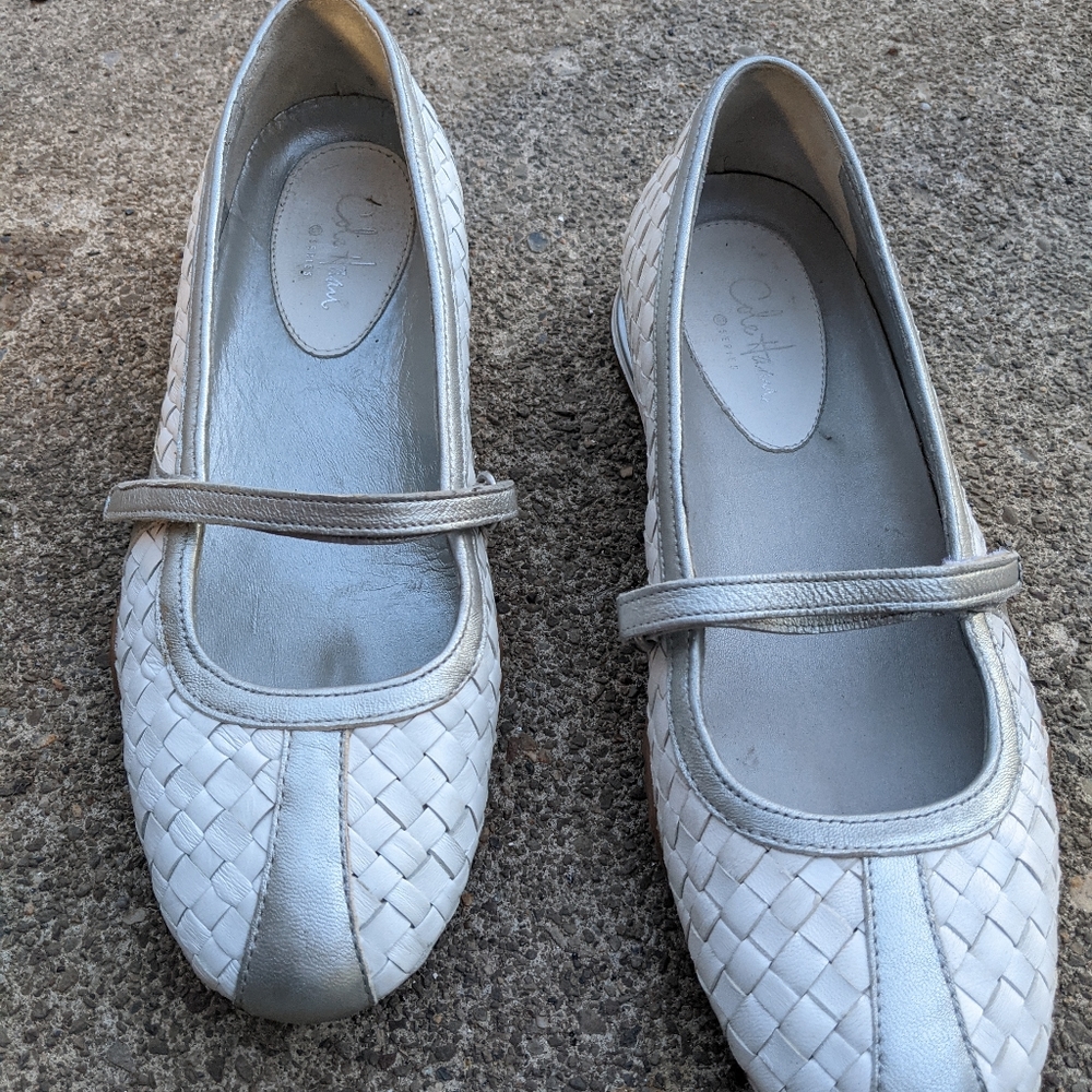 Cole Haan Leather Nike Air Soles Shoes Size 7B